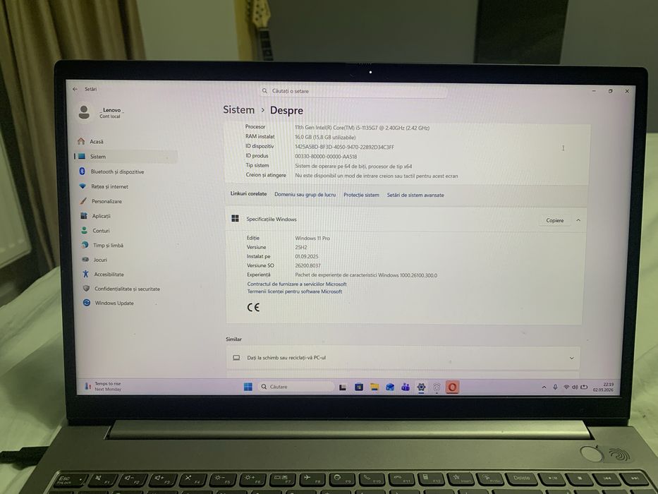 Laptop Lenovo Thinkbook 15 G2 ITL