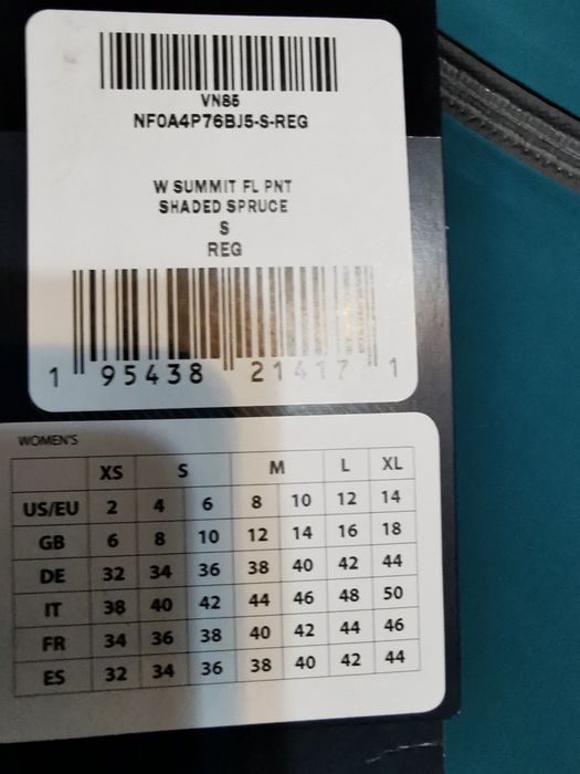 Suprapantaloni noi The North Face Summit Series S damă, alpinism