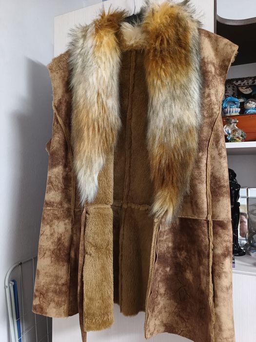 Vestă blană artificială
