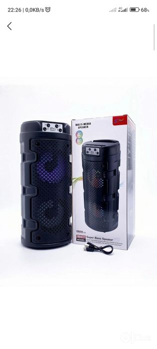 ZQS4271 16W Bluetooth Kolonka | 2×4" | RGB | TWS | USB | Type-C
