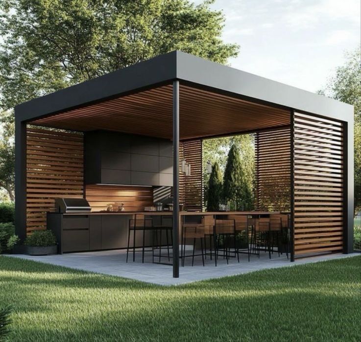 Mobilier de gradina terase si pergole din lemn