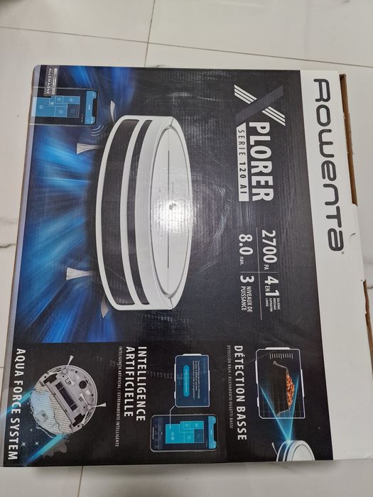Robot de aspirare Rowenta X-Plorer Serie 120 RR7877WH