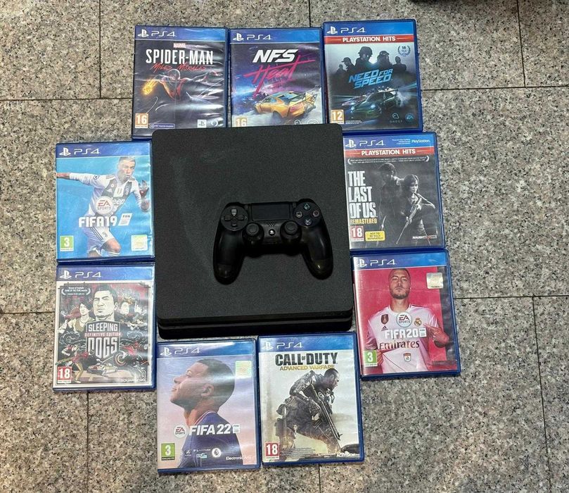 Hope Amanet P10/CONSOLA PS4 SLIM 1TB + 9 Jocuri
