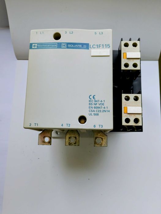 Контактор Telemecanique LC1F115 110V – 115A – 3 бр.
