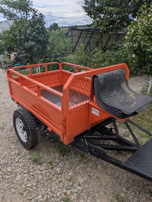 Remorcă RURIS 550S – Nouă – Capacitate 550 kg