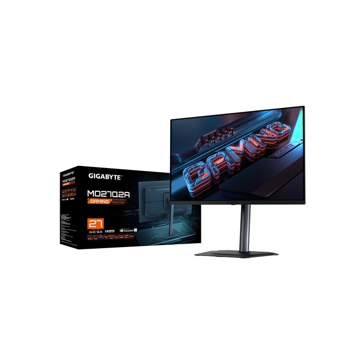 -Монитор Gigabyte - 27" MO27Q2A Gaming QD-OLED 280hz QHD (2560 х 1440)