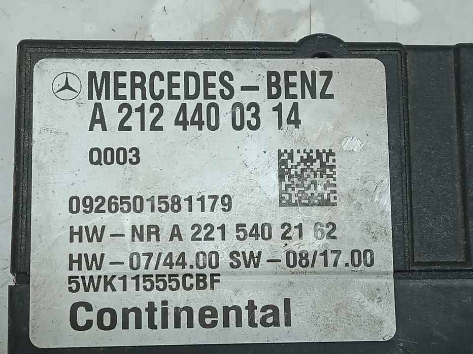 Modul pompa combustibil A2124400314 Mercedes Benz E-Class W212 (2009 - 2013)
