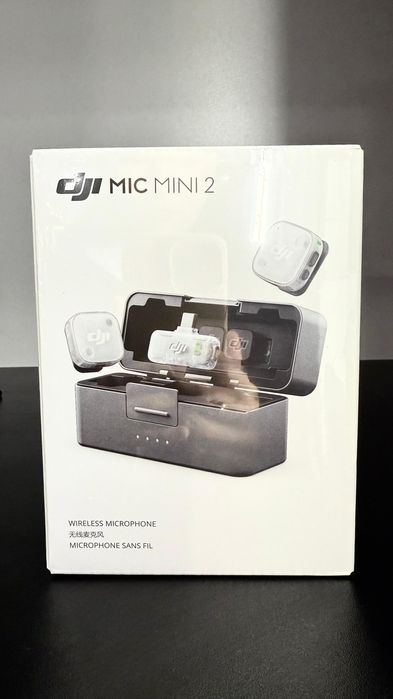 Новинка!!! DJI Mic Mini 2 (2TX+ 1 Mobile RX + Case) Kaspi/Halyk/ Qr/