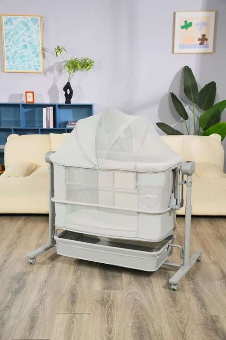Coolbaby elektronniy belanchak, Детская электронная люлька кровать