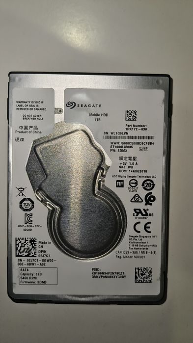 Продам SSD HDD 1000гб