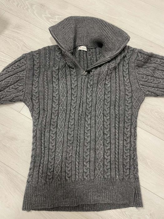 Moncler quarter zip пуловер