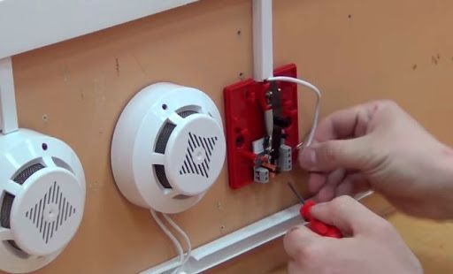 Пожарная сигнализация установка