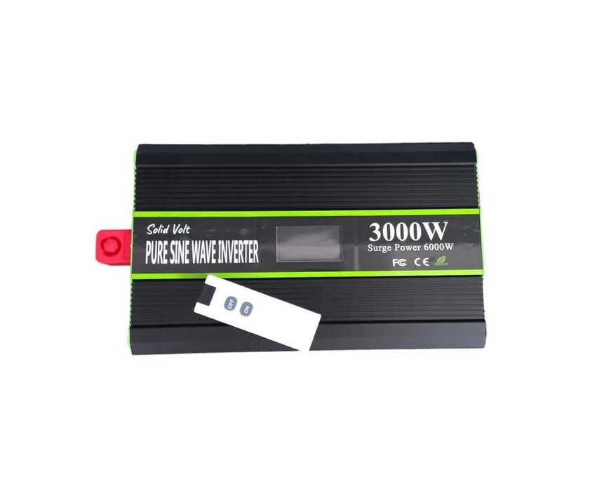 Invertor 1000/2000/2500/3000/3500/5000W, 12V/24V, rulotă, sinus pur