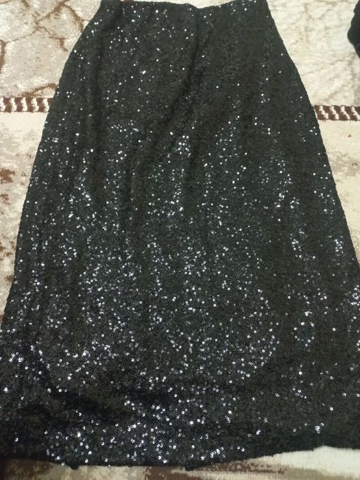 Женская юбка пайетки