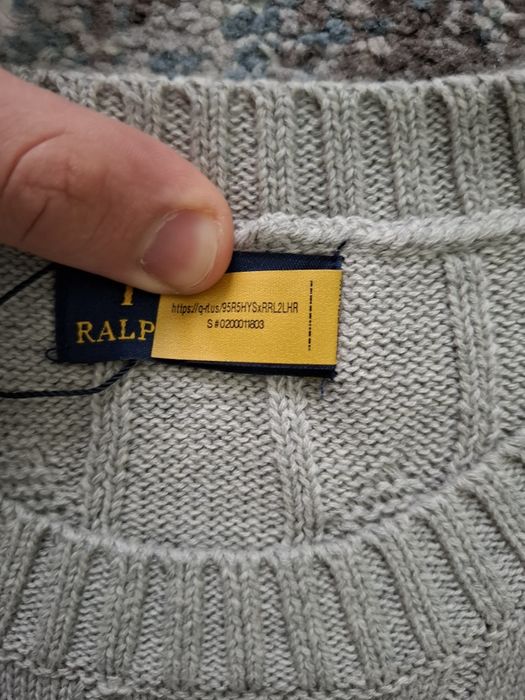 Pulover Polo Ralph Lauren gri