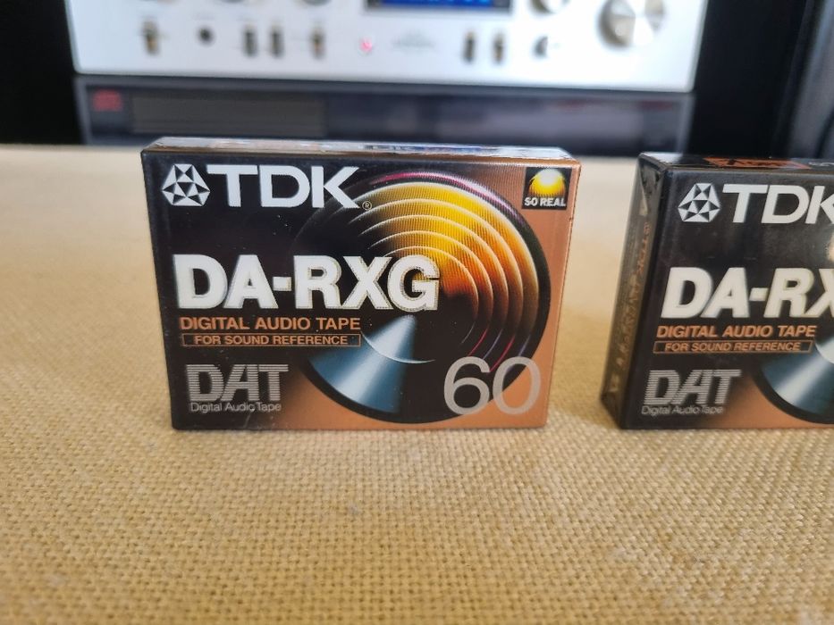 Pachet 2 buc Casete Audio DAT TDK. Noi. Sigilate