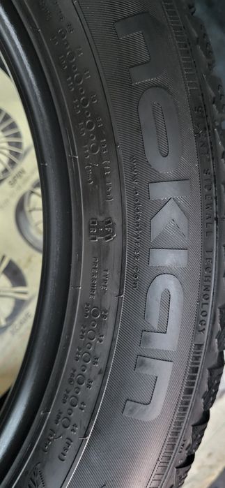 2 anvelope 215 55 17 nokian iarna 2017 6mm