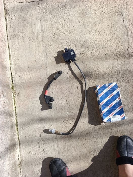 Датчик температурный, кислородный и перемичка аккумулятора.даф106