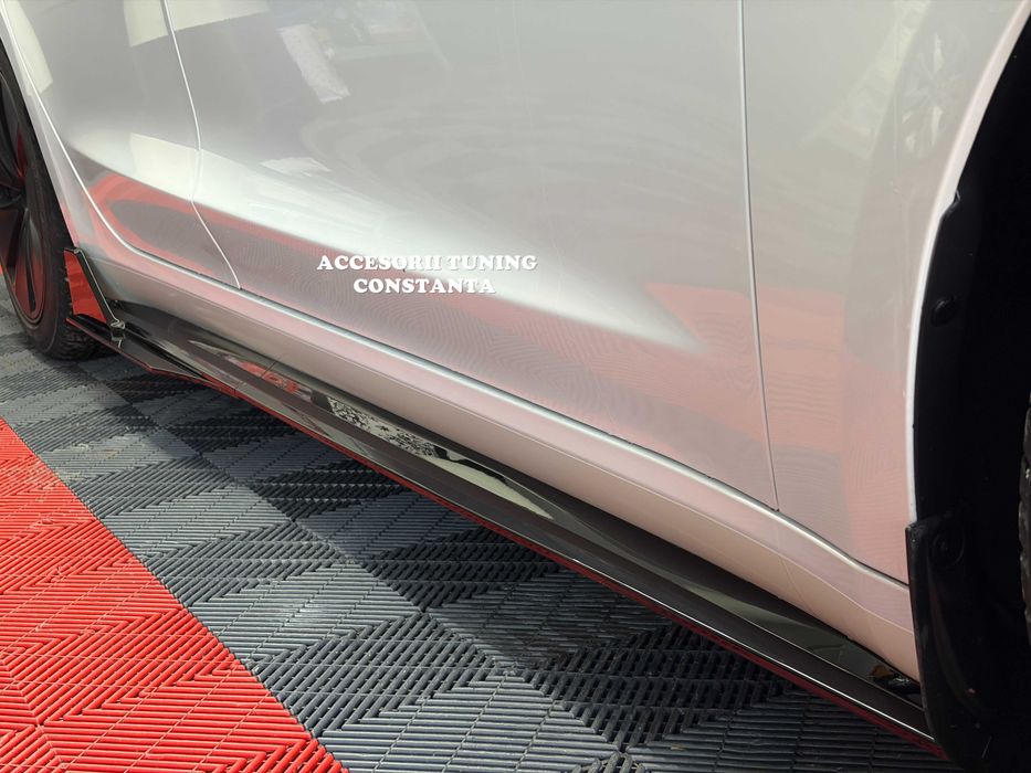 Aero Kit Tesla Model 3 2023+ Lip fata + Difuzor Spate + Lip Prag +++