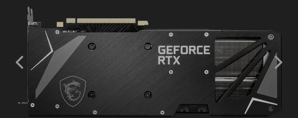 MSI VENTUS rtx 3070ti 8GB OC zavod plomba