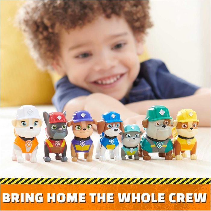 Комплект фигури Paw Patrol Rubble Crew Семейството на Ръбъл Пес Патрул