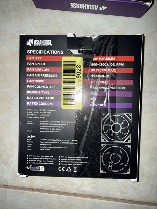 Ventilator Cooler Carcasa PC Thermalright 120/140 mm - diferite modele