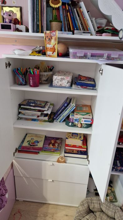 Детска стая за 2 деца, розова, не е нова