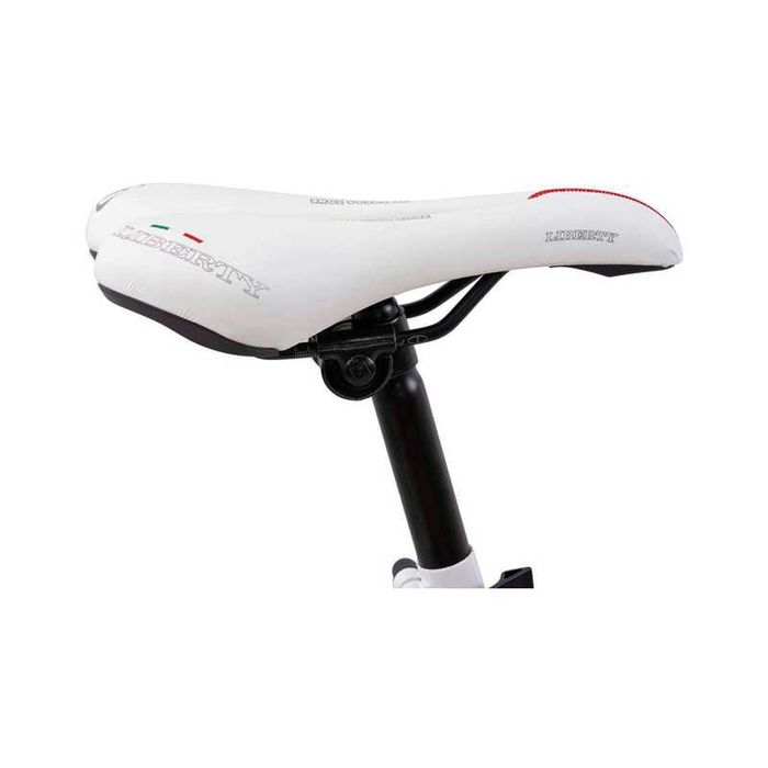 Седалка за велосипед Selle Monte Grappa Liberty, Бяла, Made in ITALY