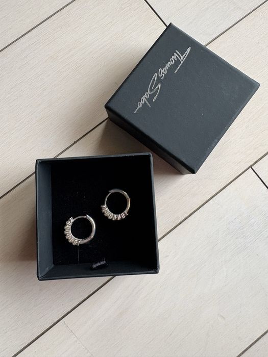 Thomas Sabo сребърни обеци с цирконий