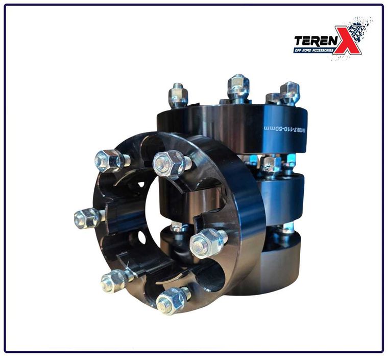 Set 4 distanțiere roți 50mm 6x139.7 CB 110mm inel de centrare Patrol