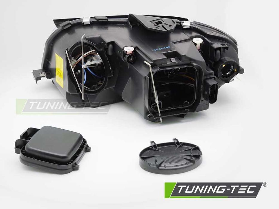 Faruri Audi A3 8P 2004-2008 angel eyes cu lupa