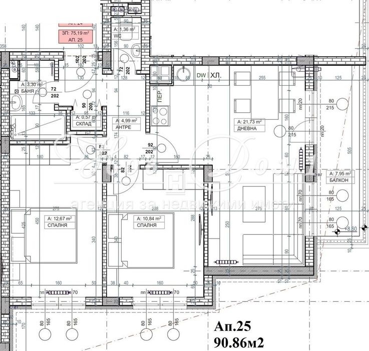 Изключително светъл и панорамен имот с основно южно изложение! С Акт