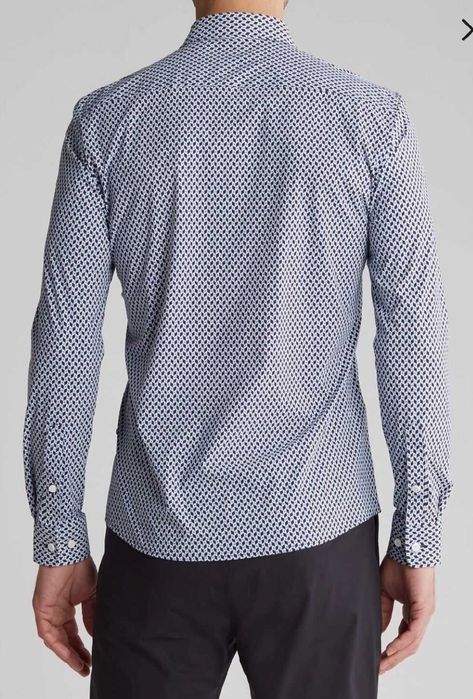 Мъжка риза Boss Slim Fit P-ROAN-kent Shirt - М