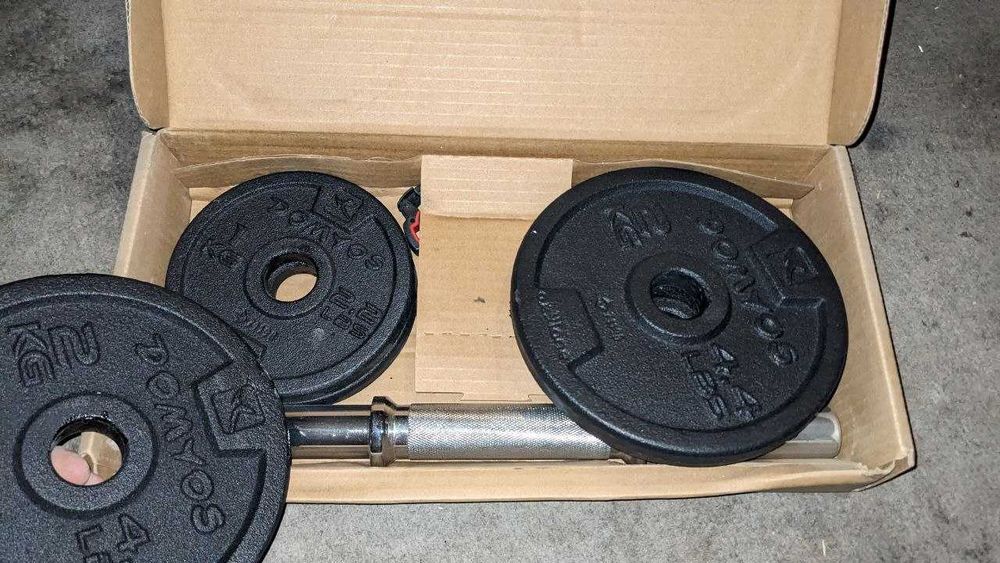 Set 2 Gantere Reglabile 10kg Decathlon