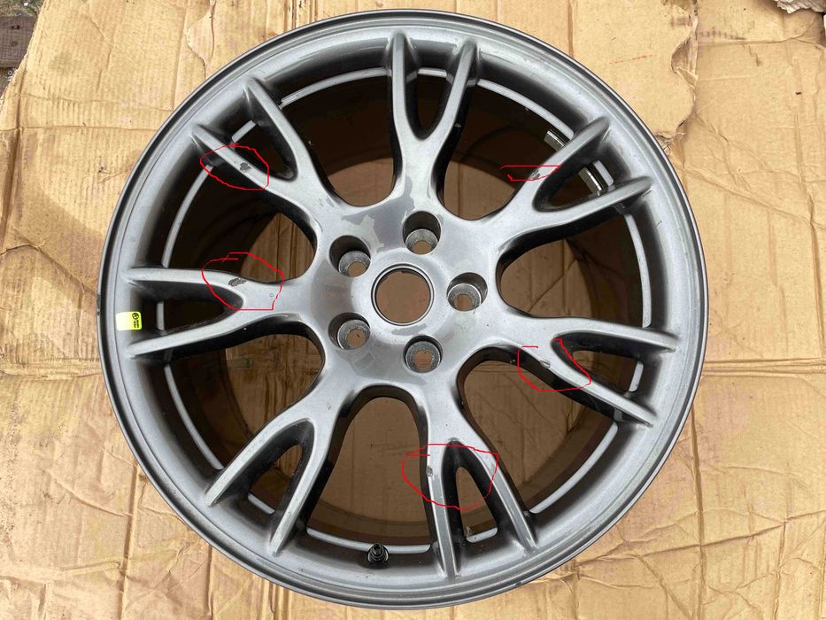 19 цола Джанта 5х120 TESLA S model 10,5J et45 Тесла модел S Единичка