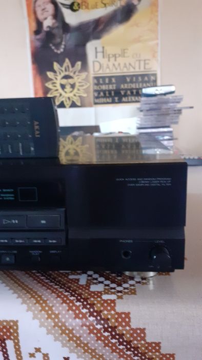 Akai CD 25 cu telecomanda sistem audio