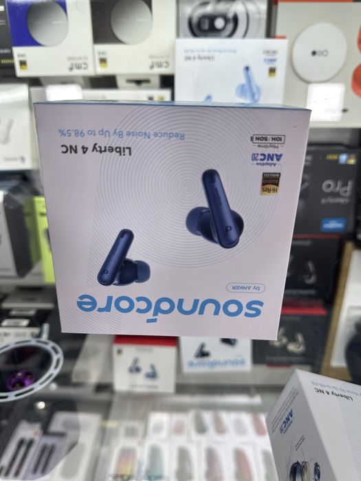 Наушники anker liberty 4nc с шумоподавлением!лучше чем airpods