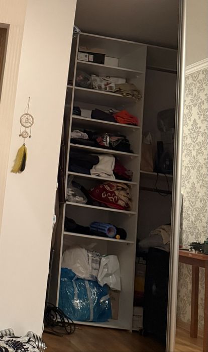 Отдам шкаф гардеробный белый