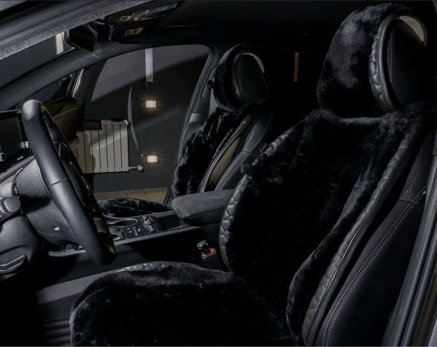 Автонакидка из меха