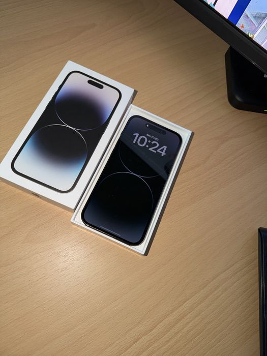 Apple iPhone 14 Pro 128GB Black – Като нов