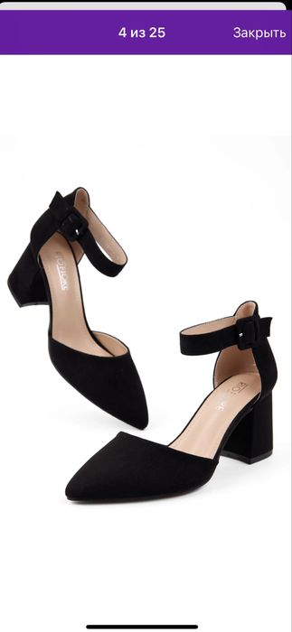 Туфли на каблуке 35 размер