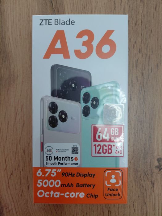 ZTE Blade A36 12 ГБ
