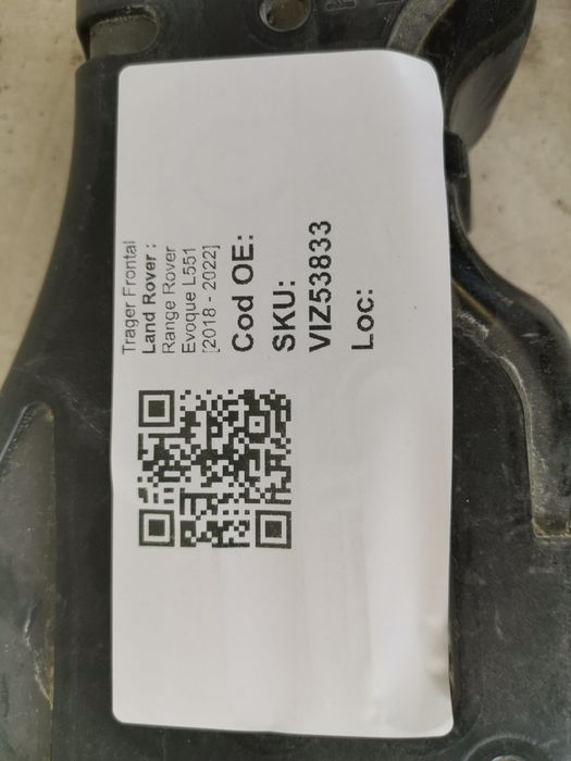 Trager Frontal Land Rover  Range Rover Evoque L551 2018 2019 2020 2021