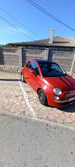 Fiat 500 | 1.2 Benzină (69 CP) | An 2009 | Roșu