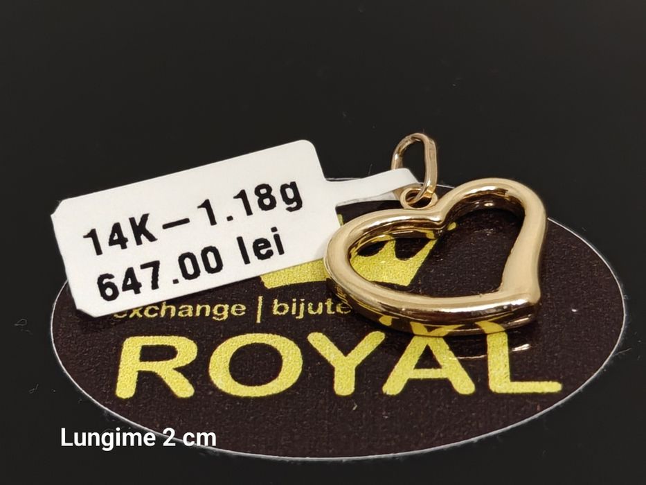 Bijuteria Royal: Pandantiv aur 14k/1.18 gr