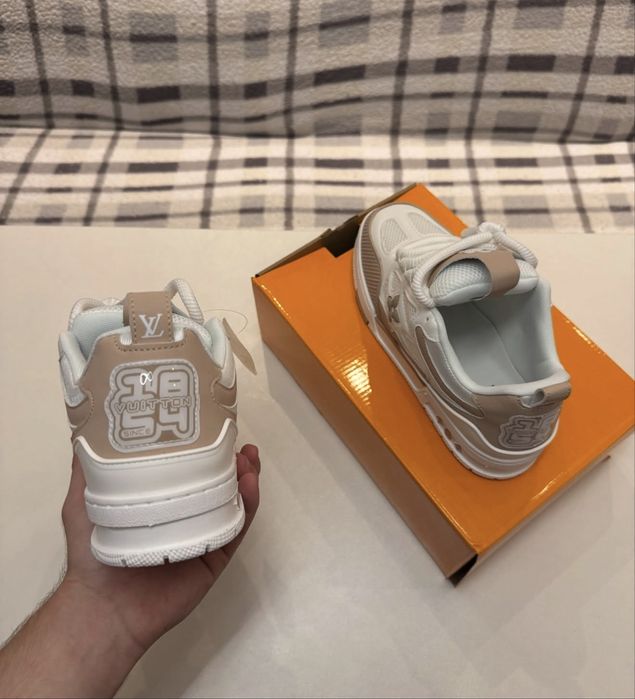 #STOC NOU# Adidasi Louis Vuitton Skate Crem