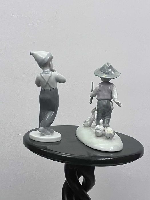 Set statuete bibelouri germane MO Metzler & Ortloff bibelou portelan