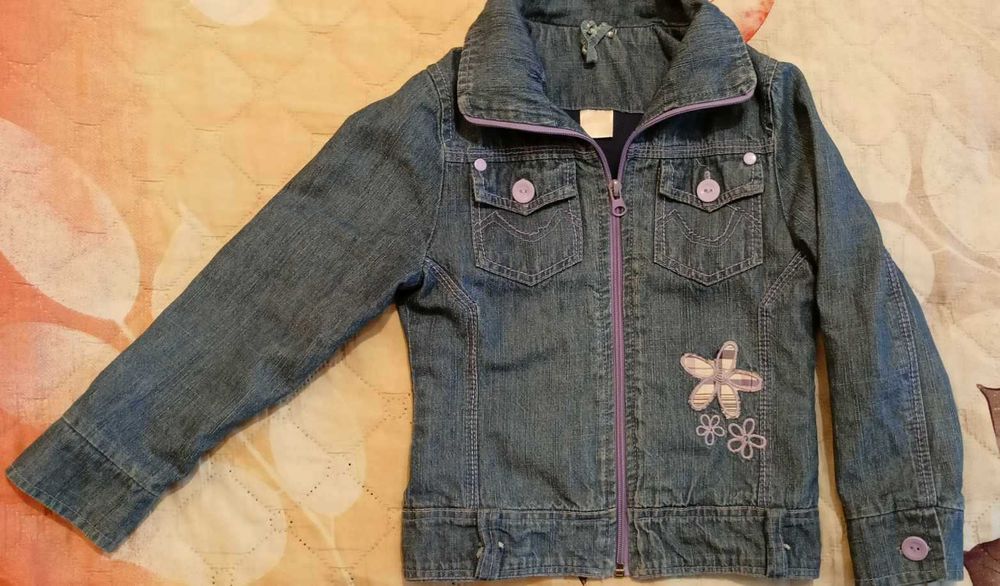 Яке за момиче пролет/есен, джинсово/дънково