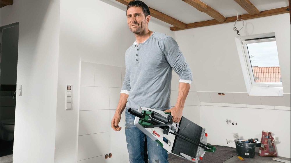 Ръчна машина за рязане на плочки Bosch PTC 640 – ЧИСТО НОВА!