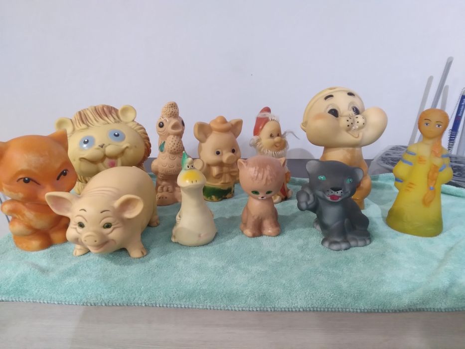 Продам игрушки ссср "резиновые"е